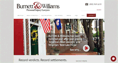 Desktop Screenshot of burnettwilliams.com